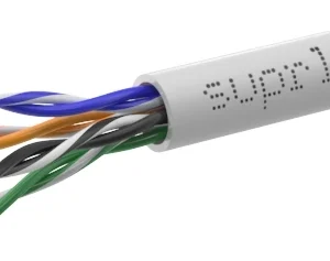 Кабель сетевой информационный Suprlan Premium 01-0340-3 кат.5E UTP 4 пары 24AWG нг(А)-LSLTx внутренний 305м серый