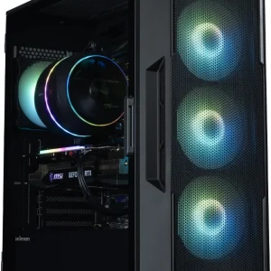 ZALMAN I3 NEO ARGB V2 BLACK, ATX, BLACK, FRONT MESH, WINDOW, 2x3.5", 3x2.5", 1xUSB2.0, 2xUSB3.0, 1xUSB Type-C, FRONT 3x120mm ARGB, REAR 1x120mm ARGB