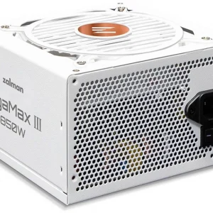 Zalman ZM850-GV3 WH, 850W, ATX12V v3.0, Gen 5.0, APFC, 12cm Fan, 80+ Bronze, Retail