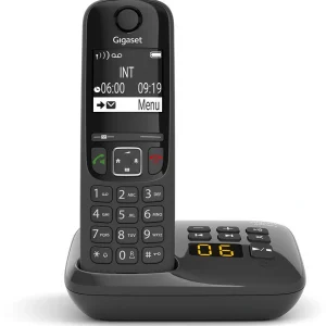 Р/Телефон Dect Gigaset AS690A черный автооветчик АОН
