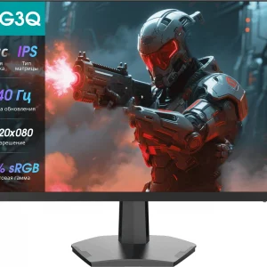 Монитор Hisense / Hisense 24G3Q / Монитор Hisense/ 24"/1920x1080, IPS/ELED, 169, 240Гц, время отклика 1мс, 320кд/м2, 10001, DisplayPort, HDMI х2, черный 2026