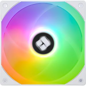 Кулер для корпуса / Thermalright TL-C12RW-S V2 / Кулер для корпуса/ Case Cooler Thermalright TL-C12RW-S V2 Reverse (120x120x25mm, 4-pin PWM, ARGB, 58CFM, 25.6dBA, 1500RPM, White)