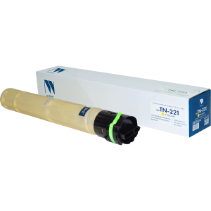- / NV Print NV-TN-221Y / -/ Тонер-картридж NVP NV-TN-221 Yellow для Konica Minolta bizhub C227/C287 (21000k)