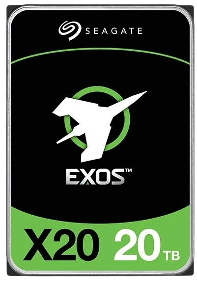 Жесткий диск / Seagate ST20000NM002C / Жесткий диск/ HDD Seagate SATA3 20Tb Exos X20 7200 RPM 512Mb OFFICIAL RECERTIFIED 1 year warranty