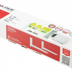 Кронштейн для СВЧ Holder MWS-2005 белый макс.40кг настенный фиксированный