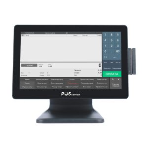 УП-00009653 Сенсорный моноблок POScenter Atlas-2 (15", PCAP, N5095, RAM 8Gb, SSD 128Gb, БЕЗ MSR, V1) Windows