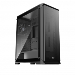 Корпус без блока питания / RAIJINTEK CO LTD 0R20B00263 / Корпус без блока питания/ Case Raijintek ARCADIA 41, Midi-Tower, TG, 1x120mm, 2xUSB-A 3.0 + 1xUSB-C, ATX, mATX, mITX Black