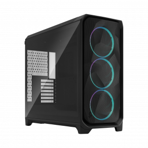 Корпус ПК без блока питания / Fractal Design FD-C-MES3X-04 / Корпус ПК без блока питания/ Case Fractal Design Meshify 3 XL RGB TG Light Tint, Full-Tower, 3x140mm ARGB, 2xUSB-A 3.2 + 1xUSB 3.2 Type-C SSI-EEB, SSI-CEB, E-ATX, ATX, mATX, mITX, Black