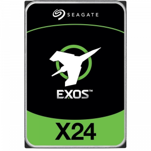 Жесткий диск / Seagate ST24000NM004H / Жесткий диск/ HDD Seagate SAS 24Tb Exos X24 7200 512Mb 1 OFFICIAL RECERTIFIED year warranty