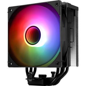 Кулер для процессора / Thermalright AS120-V-BL-ARGB / Кулер для процессора/ CPU Cooler Thermalright Assassin Spirit 120 Vision ARGB Black (4-pin PWM, LED temp., 154mm, Al/Cu, 4x6mm, ARGB, 1x120mm, 66.17CFM, 25.6dBA, 1500RPM, S 1851/1700/1200/115X, AM5/AM4, black)