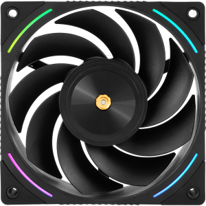 Кулер для корпуса / Thermalright TL-K12R / Кулер для корпуса/ Case Cooler Thermalright TL-K12R Reverse (120x120x25mm, 4-pin PWM, ARGB, 69CFM, 27dBA, 2150RPM, Black)