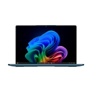 Ноутбук / Lenovo 83CX002MRU / Ноутбук/ Lenovo Yoga Slim 9 14ILL10 14"(3840x2400 OLED)/Touch/Intel Core Ultra 7 256V(2.2Ghz)/32768Mb/1024PCISSDGb/noDVD/IntIntel Arc Graphics 140V/Cam/BT/WiFi/75WHr/war 1y/1.23kg/tidal teal/Win11Home + 65W, RU kbd
