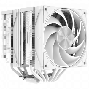 Кулер для процессора / SAMA A60W / Кулер для процессора/ CPU Cooler SAMA A60W (265W, 4-pin PWM, 156.5mm, 6x6mm, 2x120mm, 78CFM, 29dBA, 2200RPM, S 1851/1700/1200/115X, AM5/AM4, white)