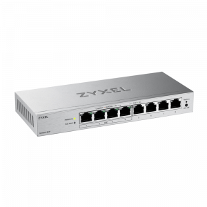 Коммутатор / ZYXEL GS1200-8HPV3-EU0101F / Коммутатор/ ZYXEL Web-managed Gigabit PoE Switch Zyxel GS1200-8HPv3, 8xRJ-45 1G (4xPoE+), 68W PoE budget, desktop, fanless