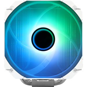 Кулер для процессора / Thermalright AK120-MINI-WH-ARGB-V2 / Кулер для процессора/ CPU Cooler Thermalright Assassin King 120 MINI ARGB V3 White (4-pin PWM, 135mm, Al/Cu, 5x6mm, ARGB, 1x120mm, 64.87CFM, 25.6dBA, 1500RPM, S 1851/1700/1200/115X, AM5/AM4, white)