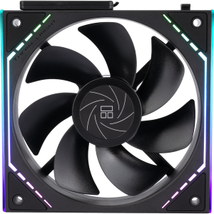 Кулер для корпуса / Thermalright TL-M12QR / Кулер для корпуса/ Case Cooler Thermalright TL-M12QR Reverse (120x120x25mm, 4-pin PWM, ARGB, 47.6CFM, 23.2dBA, 1500RPM, Black)