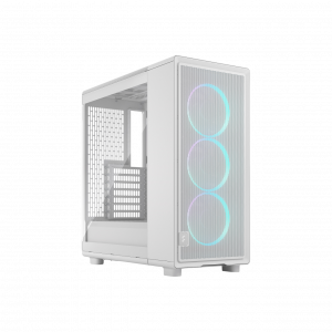 Корпус ПК без блока питания / Fractal Design FD-C-EPO1A-05 / Корпус ПК без блока питания/ Case Fractal Design Epoch TG RGB Clear Tint, Midi-Tower, 3x120mm ARGB, 2xUSB-A 3.2 + 1xUSB 3.2 Type-C ATX, mATX, mITX, White