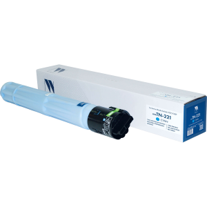- / NV Print NV-TN-221C / -/ Тонер-картридж NVP NV-TN-221 Cyan для Konica Minolta bizhub C227/C287 (21000k)