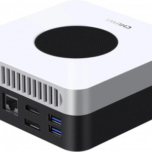 Компьютер / Chuwi CWI556HI3 / Chuwi LarkBox X Intel Core i3 1220P(1.5Ghz)/8192Mb/256SSDGb/IntIntel UHD Graphics/BT/WiFi/war 1y/0.4kg/Grey+White/Win11Home + USB2.02/USB3.22/Type-C1/HDMI1/DP1/RJ452/WIFI6,BT5.2/bracket