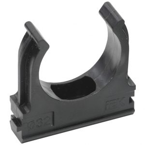 Держатель d32mm IEK CTA10D-CF32-K02-050-PCS (упак.:50шт) черный