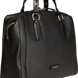 Деловая сумка женская The Bridge Ines 045525EN/30 черная натур.кожа