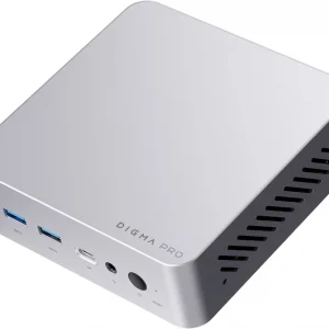 Неттоп Digma Pro Minimax X5 i5 12600H (2.7) 16Gb SSD512Gb UHDG Windows 11 Pro GbitEth WiFi BT 100W серебристый (DPP5-ADXW06)
