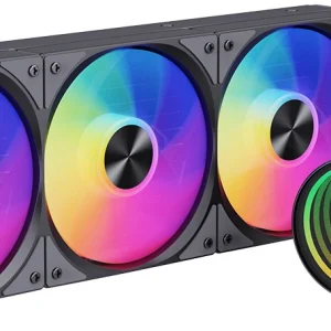 Система водяного охлаждения Bloody LC-11 ARGB Soc-AM5/AM4/1200/1700/1851 черный 4-pin 20-35dB Al+Cu 300W Ret (LC-11-ARGB360-BK)