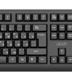 Клавиатура + мышь Acer OCC500 клав:черный мышь:черный USB (ZL.ACC11.00G)