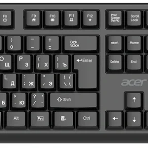 Клавиатура + мышь Acer OCC501 клав:черный мышь:черный USB Multimedia (ZL.ACC11.00H)