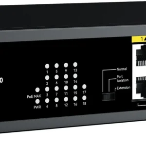 Коммутатор Netis ST118GHPDI-2G-130 16x100Мбит/с 2x1Гбит/с 16PoE 130W неуправляемый
