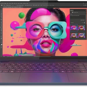 Ноутбук Lenovo Yoga 9 14ILL10 Core Ultra 7 256V 16Gb SSD1Tb Intel Arc 140V 14" OLED Touch 2.8K (2880x1800) Windows 11 Home blue WiFi BT Cam Bag (83LC0054RK)