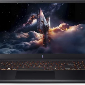 Ноутбук Acer Nitro V 15 ANV15-52-5546 Core 5 210H 16Gb SSD512Gb NVIDIA GeForce RTX5050 8Gb 15.6" IPS FHD (1920x1080) без ОС black WiFi BT Cam (NH.QZ7CD.00B)