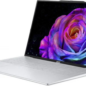 Ноутбук Acer SFA16-61M-R8TC Ryzen AI 5 330 16Gb SSD1Tb AMD Radeon 16" OLED WUXGA (1920x1200) без ОС silver WiFi BT Cam (NX.DJBCD.001)