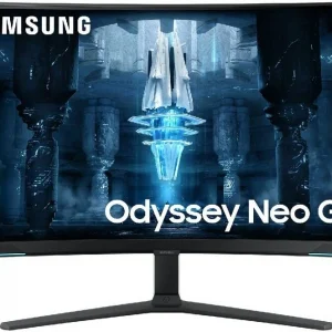 Монитор Samsung 32" Odyssey Neo G8 S32BG850NMXUE белый VA LED 1ms 16:9 HDMI полуматовая HAS Piv 350cd 178гр/178гр 3840x2160 240Hz DP 4K USB 8.9кг