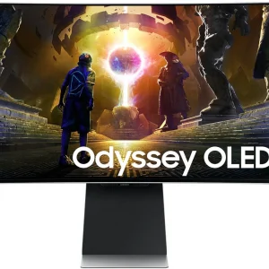 Монитор Samsung 34" S34DG852SMXUE серебристый OLED LED 21:9 M/M полуматовая HAS 250cd 178гр/178гр 3440x1440 175Hz DP Ultra WQHD USB 7.5кг