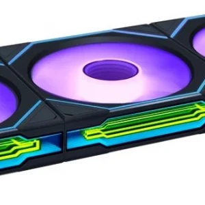 Вентилятор для корпуса Lian-Li Uni Fan SL-INF Wireless 120 ARGB 120х124.5x28 черный 4-pin 29.2дБ (упак.:3шт) (G99.12SLIN1W3B.R0) Ret