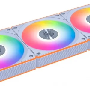Вентилятор для корпуса Lian-Li Uni Fan CL Wireless 120 ARGB 124х120x28 белый 4-pin 29.8дБ (упак.:3шт) (G99.12CL1W3W.R0) Ret