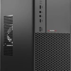 Корпус Accord ACC-1605B черный без БП mATX 2x80mm 2x120mm 2xUSB2.0 audio