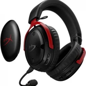 Наушники с микрофоном HyperX Cloud III S Wireless черный/красный мониторные (A59Z0AA)
