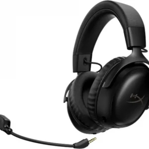 Наушники с микрофоном HyperX Cloud III S wireless черный (A59YZAA)
