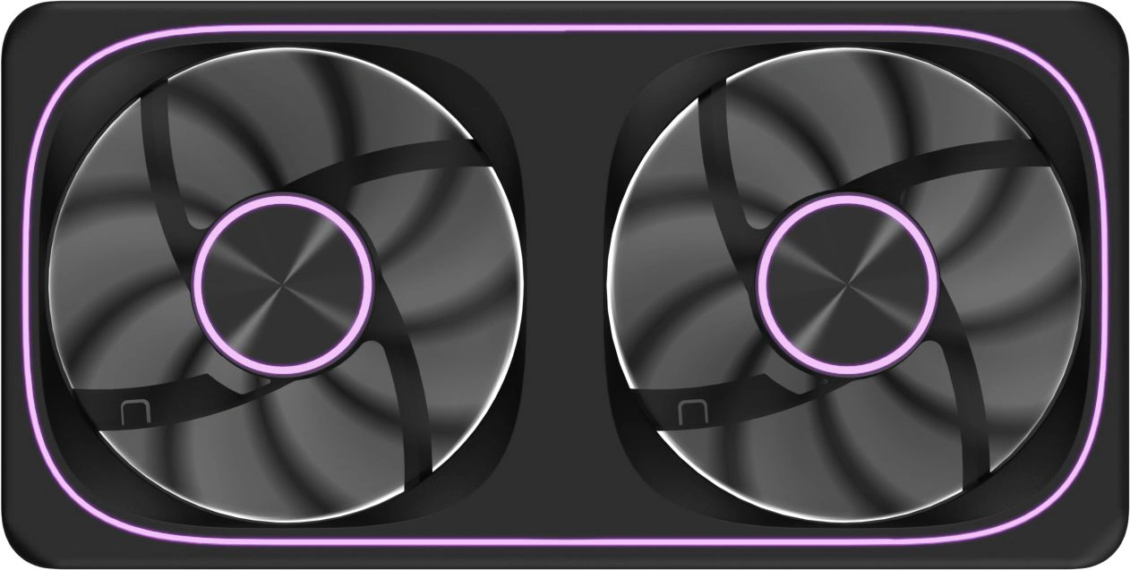 Вентилятор для корпуса Formula Air Fusion 2 ARGB 240х120x28 черный 4-pin (AIR FUSION 2 BK) Ret