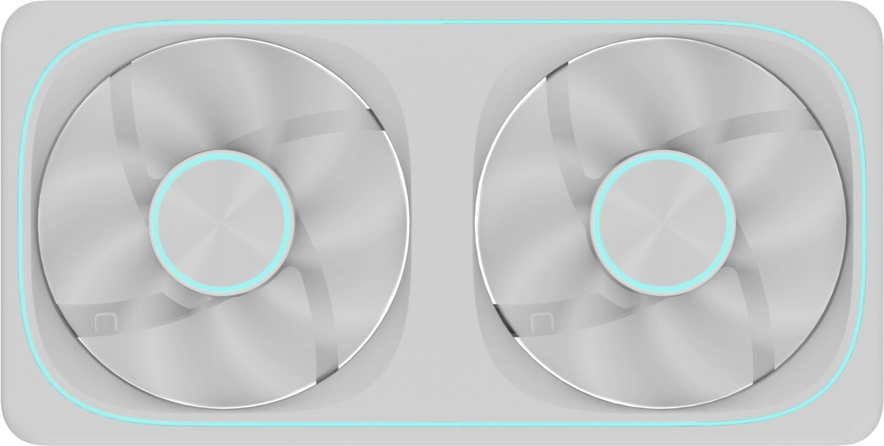 Вентилятор для корпуса Formula Air Fusion 2 ARGB 240х120x28 белый 4-pin (AIR FUSION 2 WH) Ret