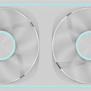 Вентилятор для корпуса Formula Air Fusion 2 Reverse ARGB 240х120x28 белый 4-pin (AIR FUSION 2 WH REVERSE) Ret