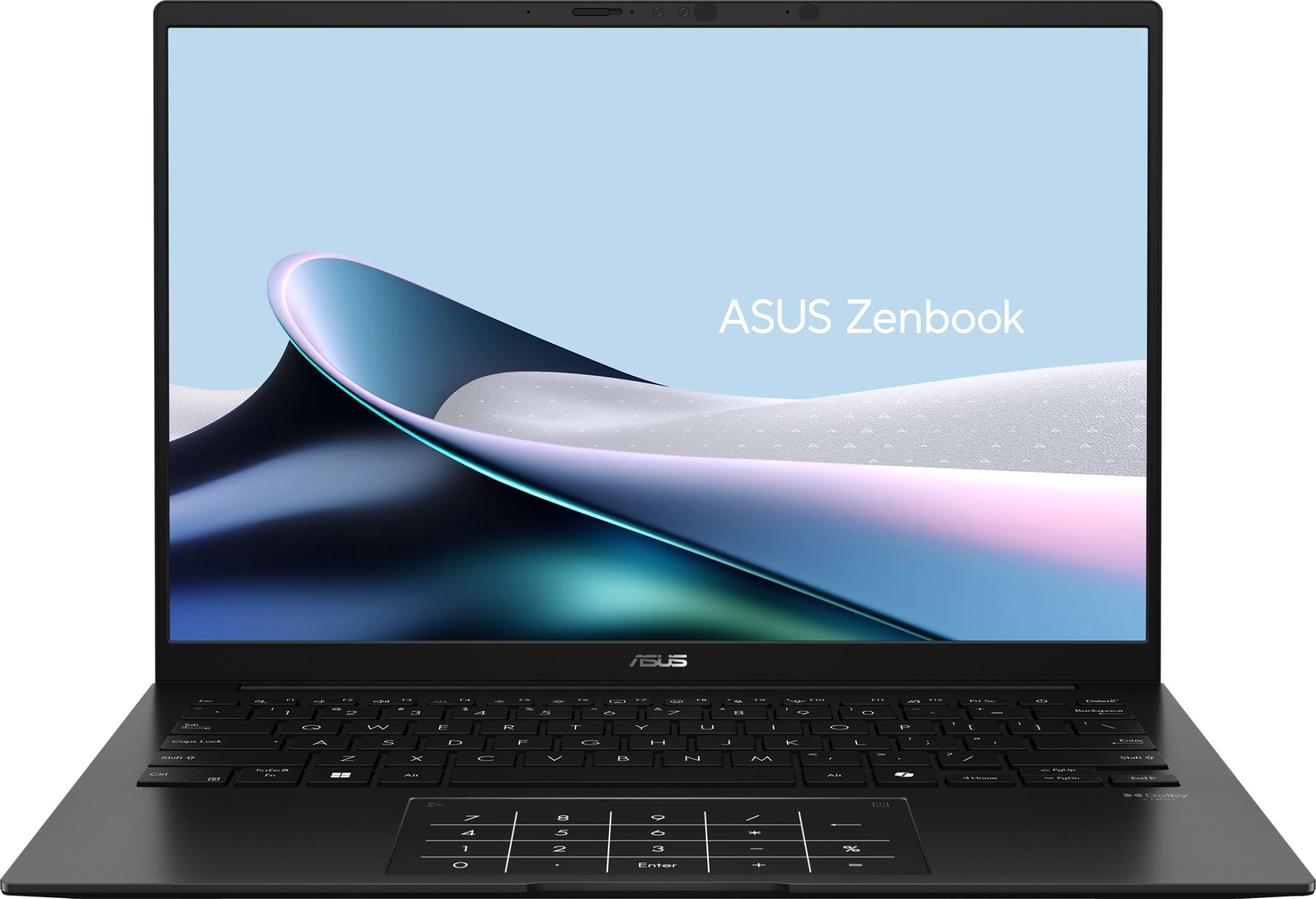 Ноутбук Asus Zenbook 14 UM3406GA-QD093X Ryzen AI 7 445 32Gb SSD1Tb AMD Radeon Graphics 14" OLED WUXGA (1920x1200) Windows 11 Pro black WiFi BT Cam Bag (90NB17R1-M008W0)