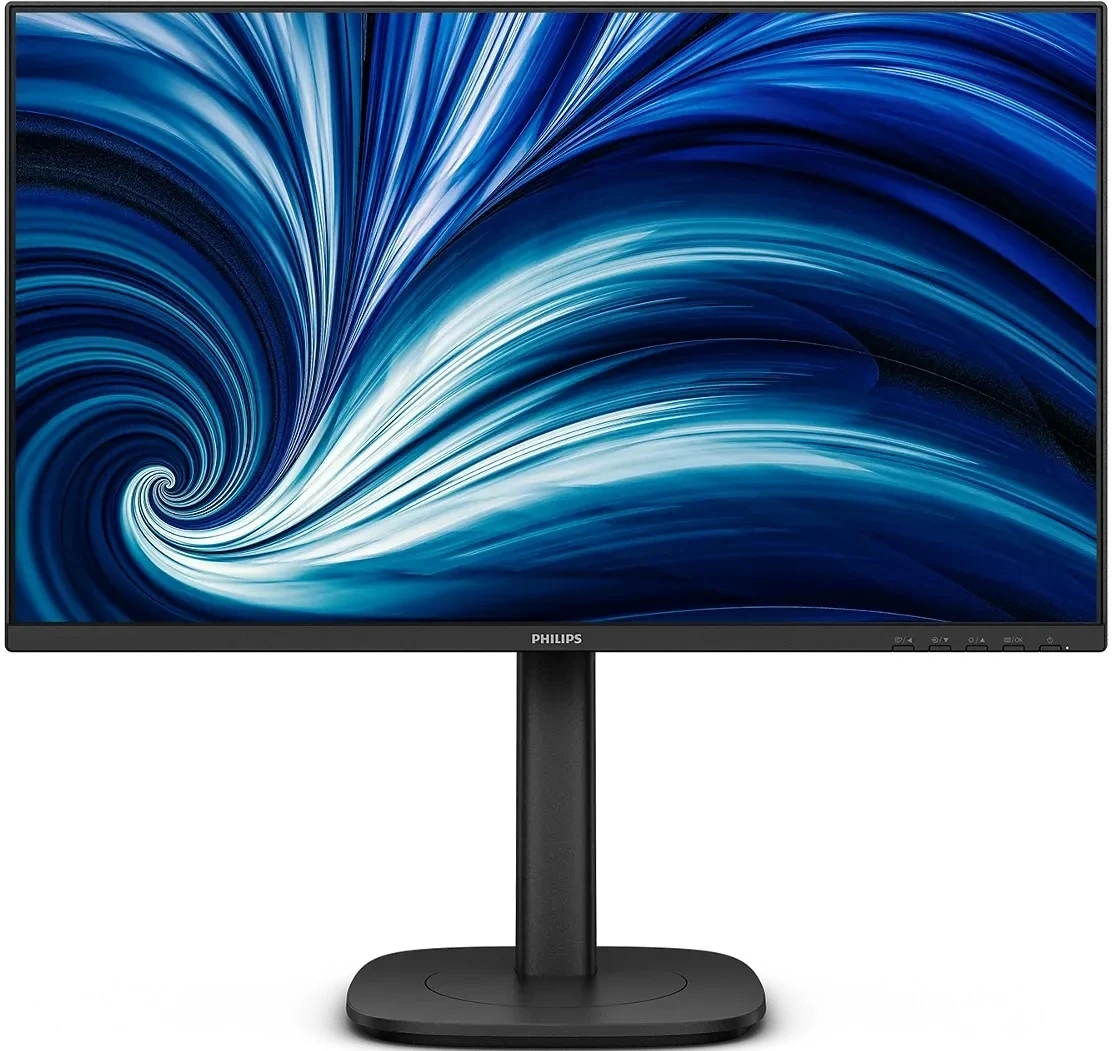 Монитор Philips 23.8" 24B2U3301 черный IPS LED 16:9 HDMI M/M матовая HAS Piv 1000:1 300cd 178гр/178гр 1920x1080 60Hz DP FHD USB 5.74кг