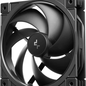 Вентилятор для корпуса Deepcool FD12 V2 120х120x25 черный 4-pin 35.6дБ (R-FD12V2-BKNPN1-G) Ret