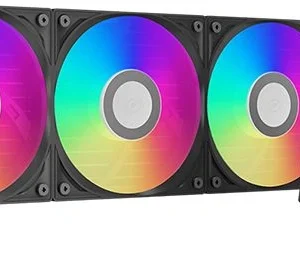 Система водяного охлаждения PcCooler GT360M Display ARGB Soc-AM5/AM4/1200/1700/1851 черный 4-pin 15-41.5dB Al LCD 310W Ret (GT360M-BKAWXX-GL)