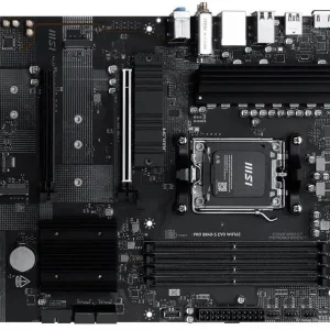 Материнская плата MSI PRO B840-S EVO WIFI6E Socket AM5 AMD B840 4xDDR5 ATX AC`97 8ch(7.1) 2.5Gg RAID+HDMI