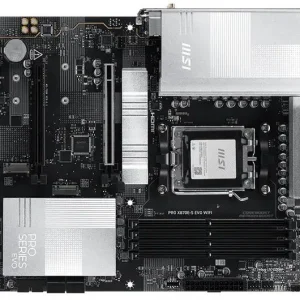 Материнская плата MSI PRO X870E-S EVO WIFI Socket AM5 AMD X870E 4xDDR5 ATX AC`97 8ch(7.1) 5Gigabit RAID+HDMI