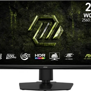 Монитор MSI 27" Mag 272QPF E20 черный IPS LED 16:9 HDMI полуматовая HAS Piv 300cd 178гр/178гр 2560x1440 200Hz DP WQ 6.2кг